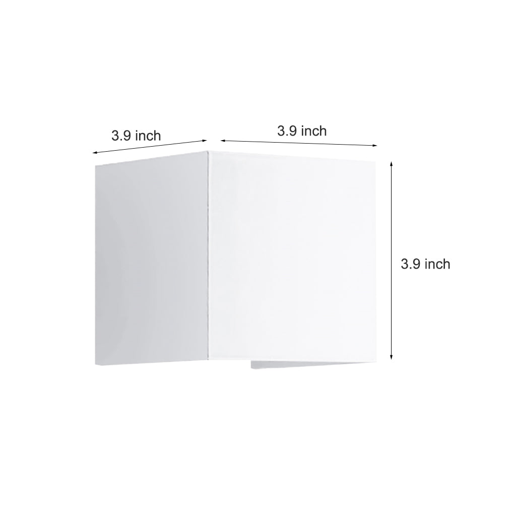 Square Adjustable LED Outdoor Wall Light | Up Down Waterproof