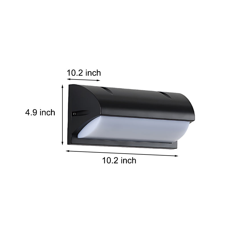 Industrial Waterproof LED Wall Light - Aluminum Outdoor Fixture