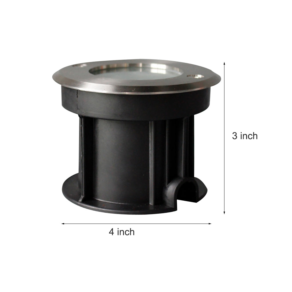 Waterproof LED Recessed Step Light for Deck, Garden & Poolside