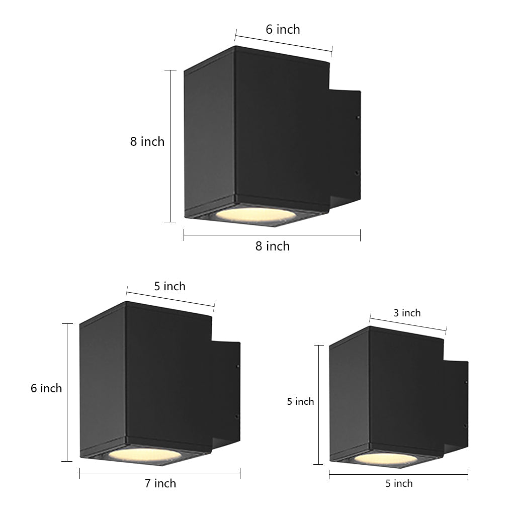 Industrial LED Outdoor Wall Sconce – Waterproof IP65 Aluminum