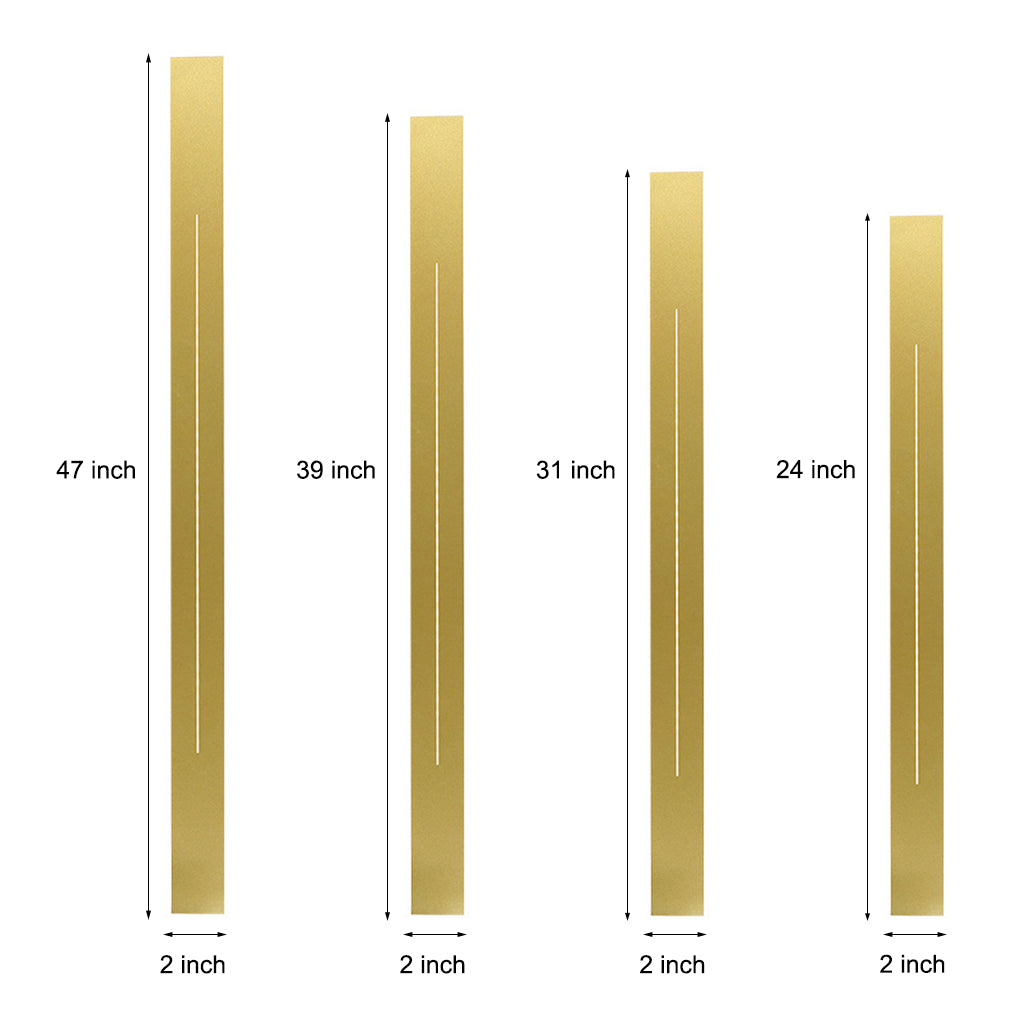 Linear LED Wall Sconce with Three-Step Dimming