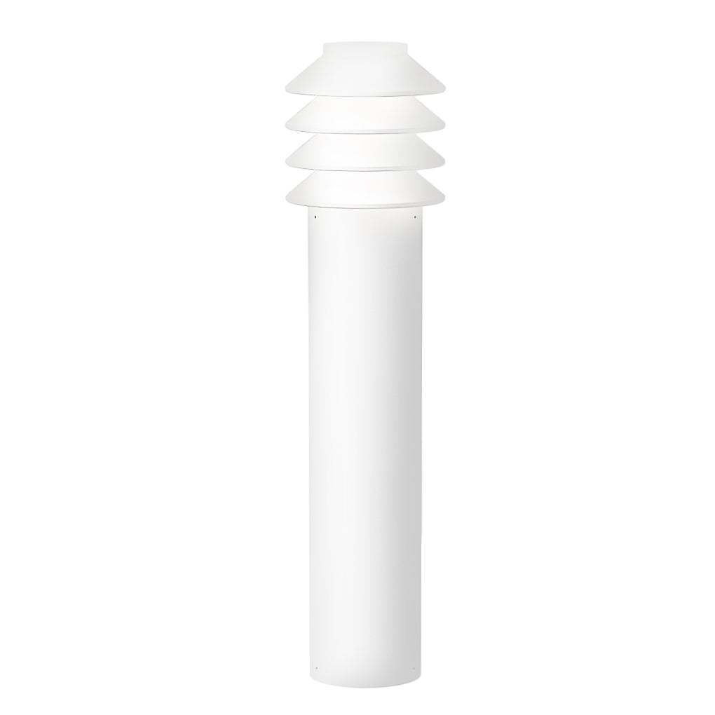 Modern Aluminum LED Outdoor Cylinder Light for Garden & Pathway