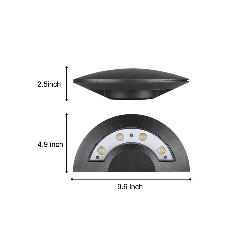 Modern LED Outdoor Wall Light | Industrial Aluminum Design