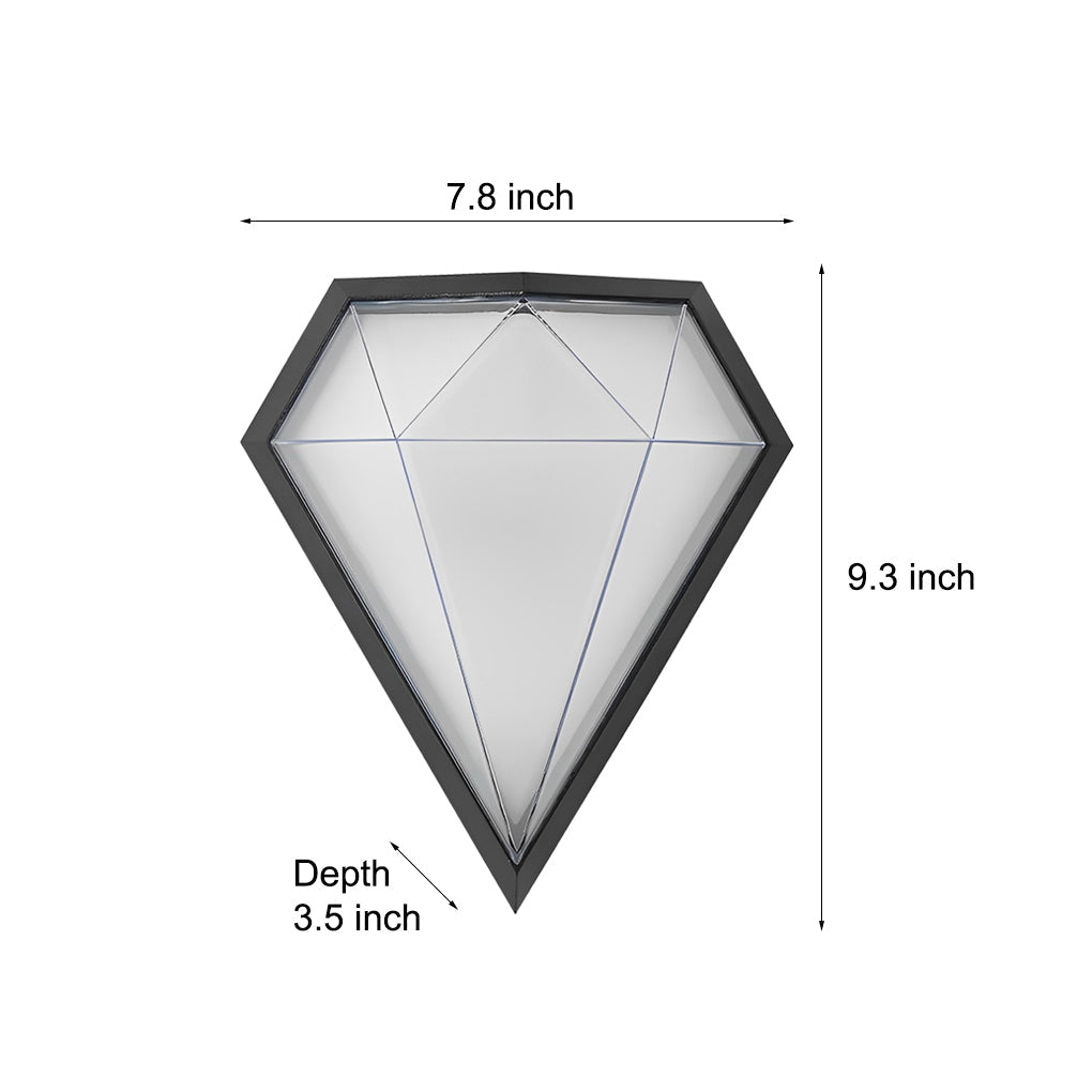 Geometric LED Waterproof Wall Lamp - Modern Black Aluminum Outdoor