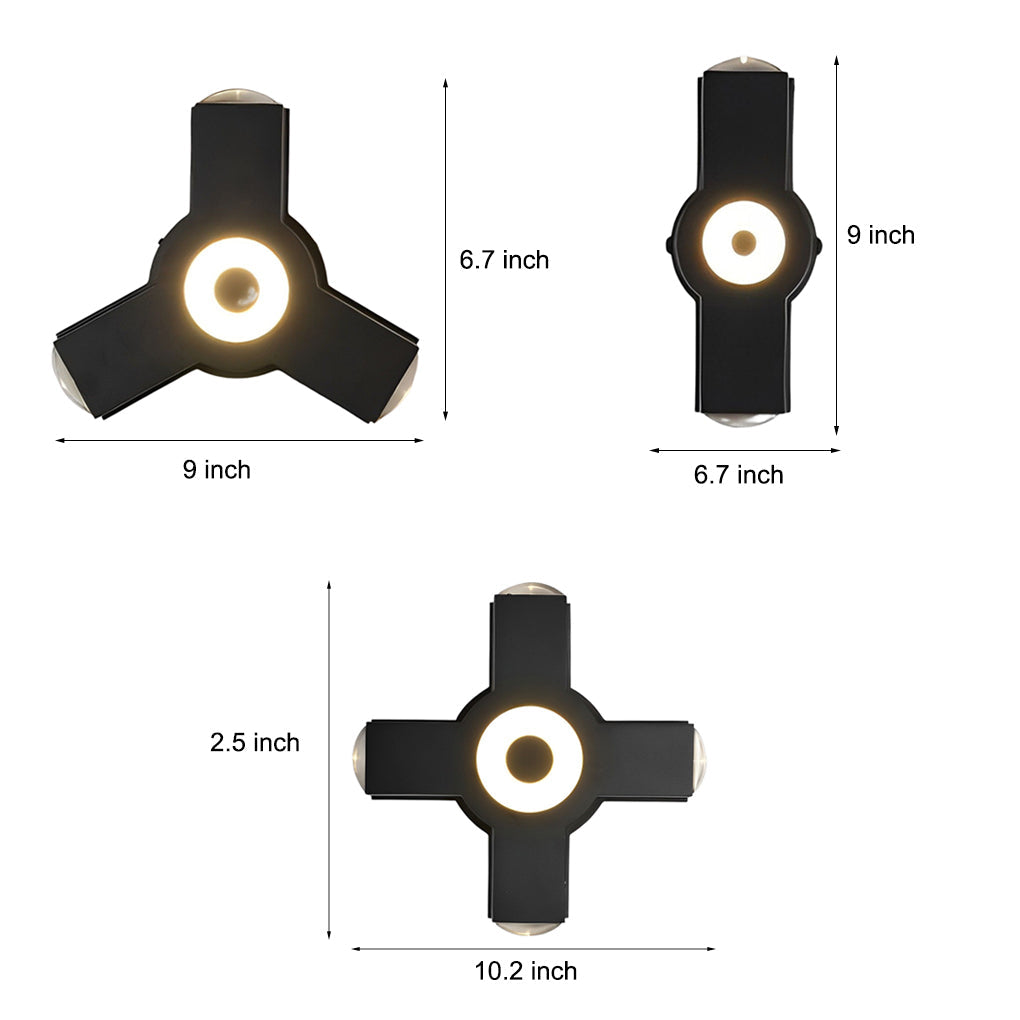 Modern LED Outdoor Wall Washer Light Aluminum Waterproof