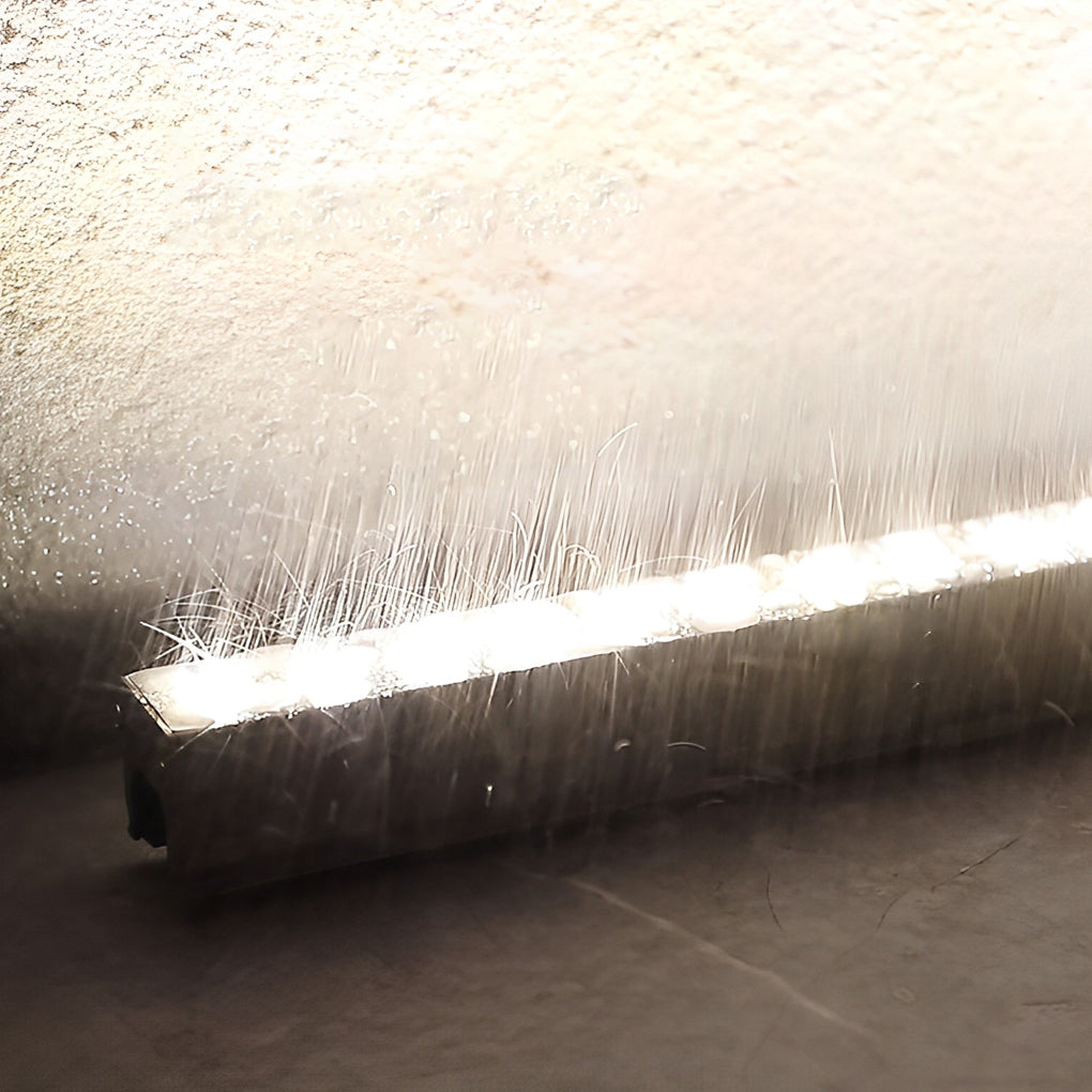 12W Linear LED Wall Washer Light - Modern Outdoor Aluminum