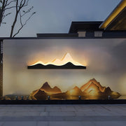 Mountain Scenery Modern LED Outdoor Wall Light - Waterproof IP65