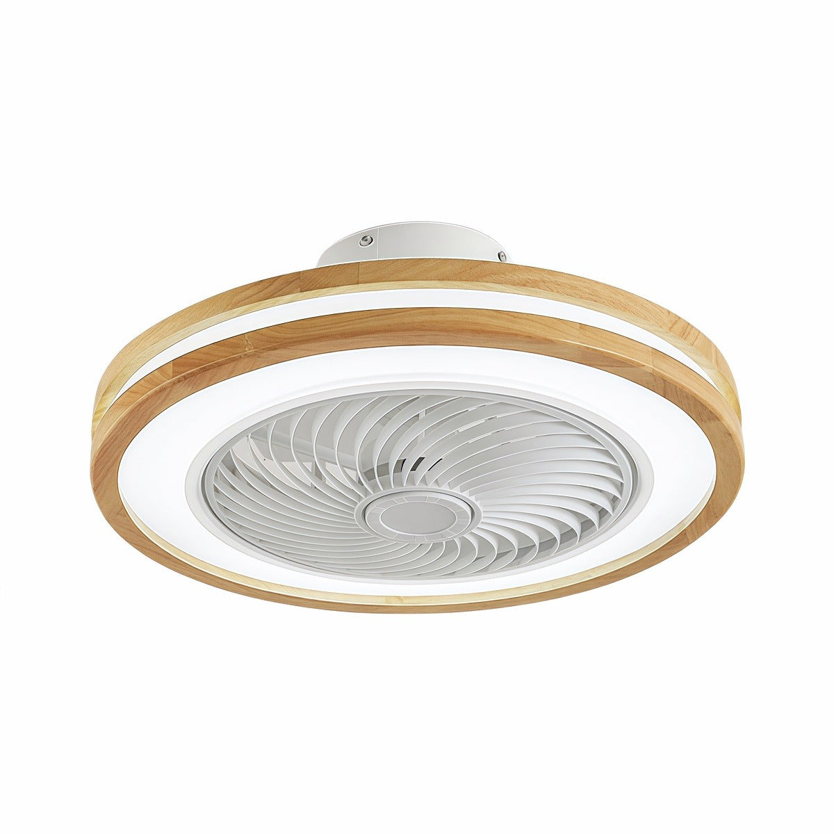 Modern Bladeless Ceiling Fan with Light & Remote Control