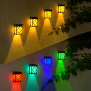 Motion Sensor Solar LED Wall Light - Waterproof Outdoor Lighting