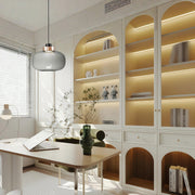 Modern Globe Glass Pendant Light with Integrated LED