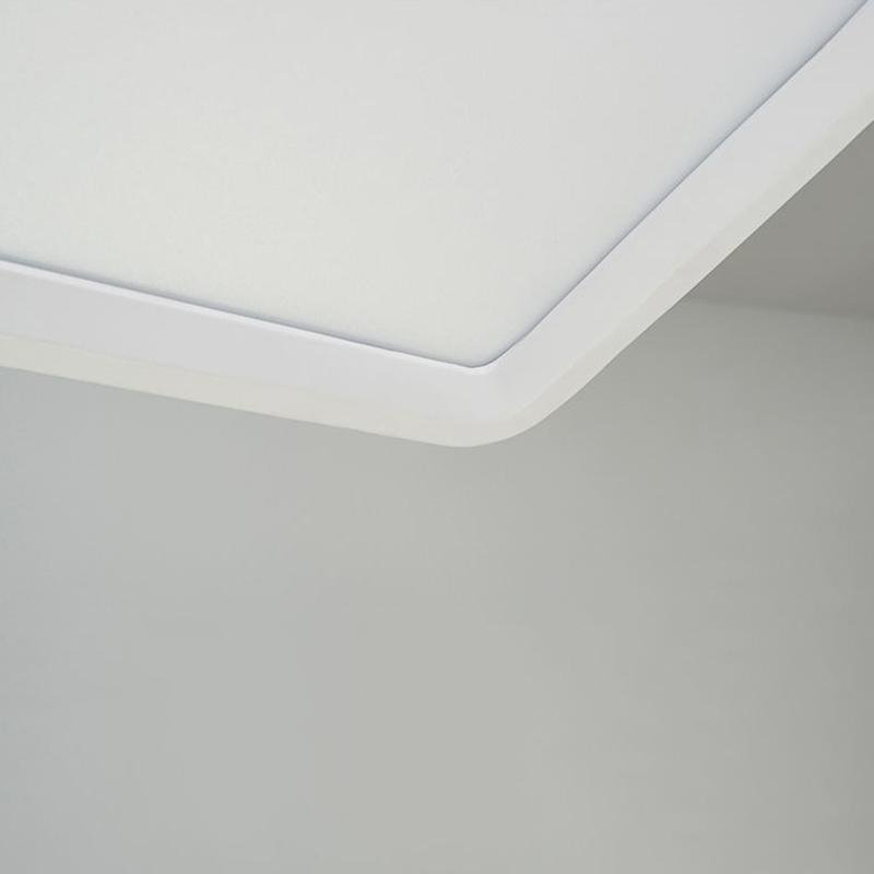 Modern Rectangular Chandelier with Integrated LED for Dining Room