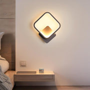 Modern Nordic Square LED Wall Sconce with Iron Frame