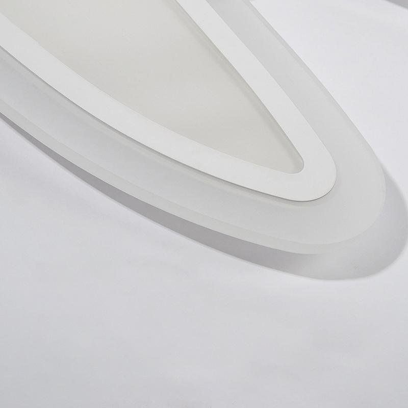 Aircraft Shaped LED Flush Mount Ceiling Light White Iron Kids Room