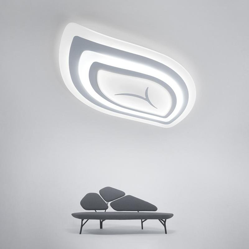 Leaf Shape Flush Mount Ceiling Light with Remote Control