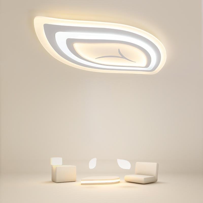 Leaf Shape Flush Mount Ceiling Light with Remote Control