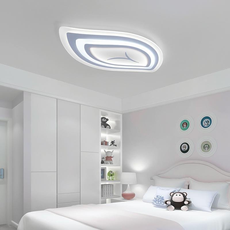 Leaf Shape Flush Mount Ceiling Light with Remote Control