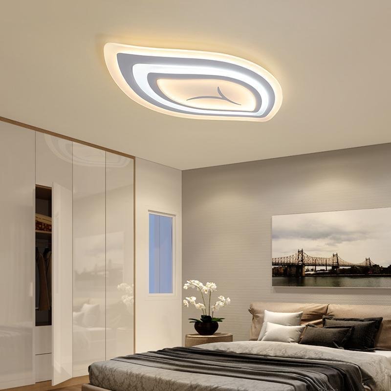 Leaf Shape Flush Mount Ceiling Light with Remote Control