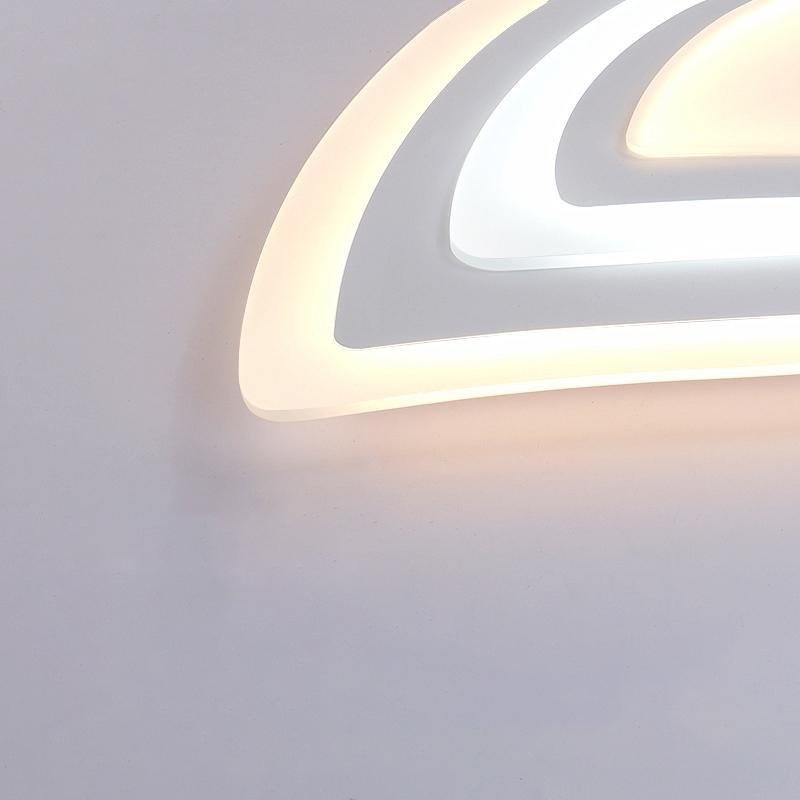 Leaf Shape Flush Mount Ceiling Light with Remote Control