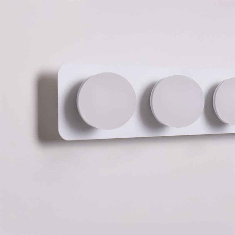 Modern Multi-Light Wall Sconce with Spherical Shades - 4 or 6 Heads