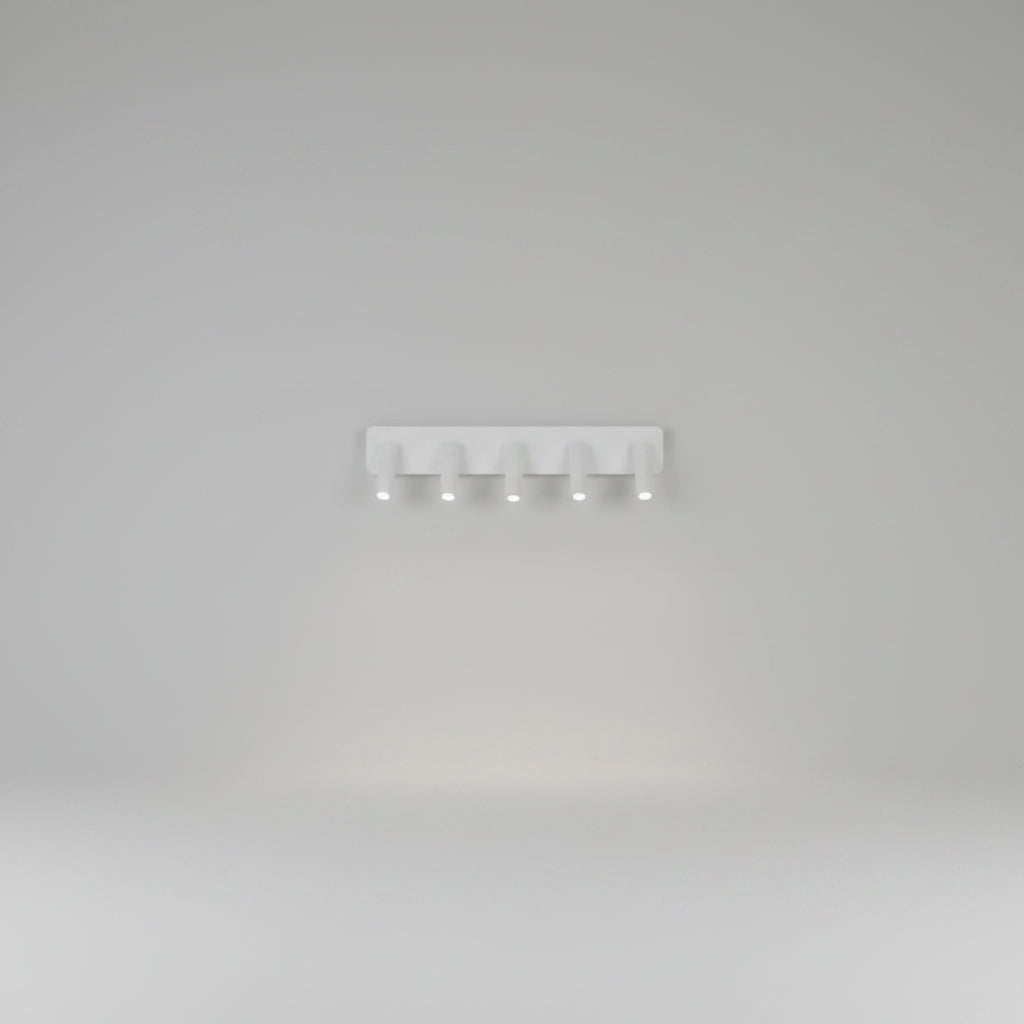 5-Head Adjustable Spherical Wall Sconce - Modern Spotlight