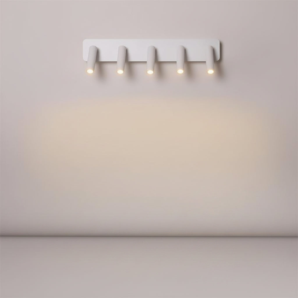 5-Head Adjustable Spherical Wall Sconce - Modern Spotlight