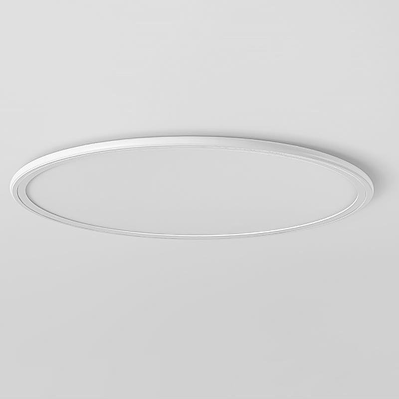 30" Round Ultra-Thin LED Flush Mount Ceiling Light - Modern Minimalist