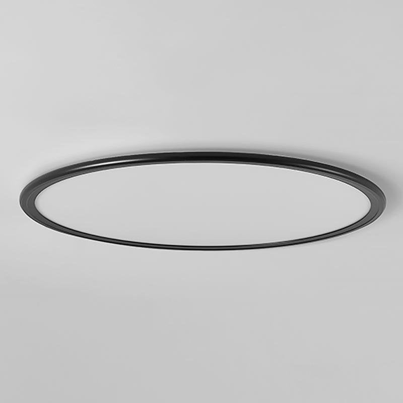 30" Round Ultra-Thin LED Flush Mount Ceiling Light - Modern Minimalist