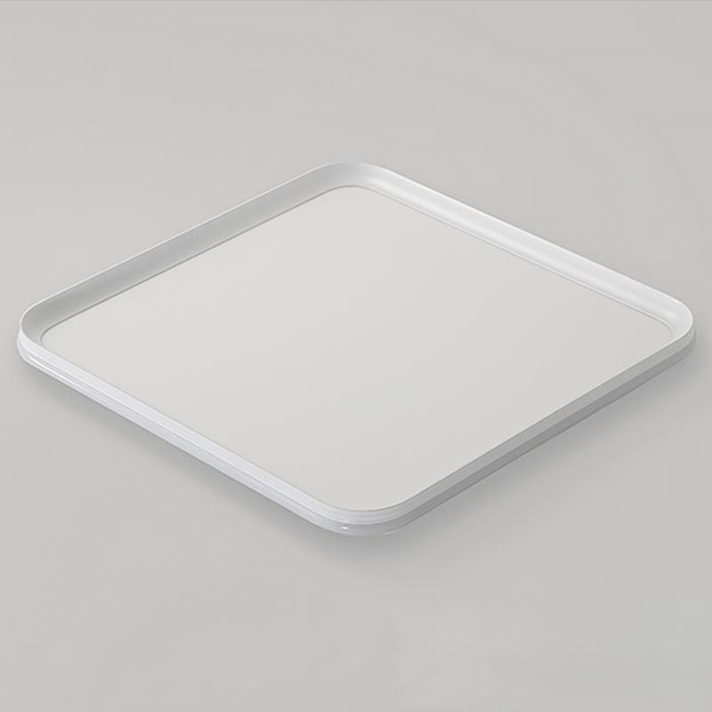 16" Square Modern Flush Mount LED Ceiling Light with Remote