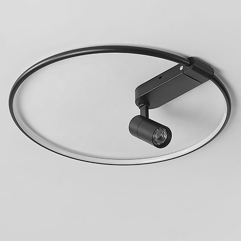 16" Dimmable Flush Mount Spotlight with Adjustable Track Lights