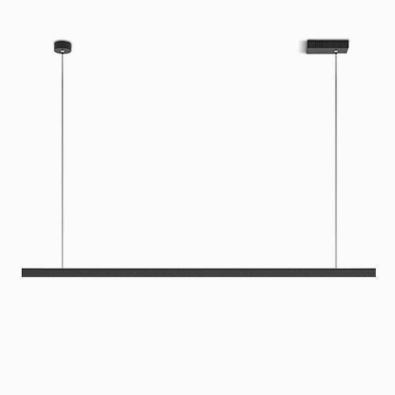 Modern Linear Pendant Light - Aluminum & PMMA Chandelier