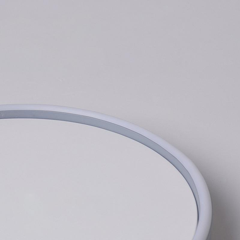 Modern Halo Flush Mount LED Ceiling Light with Remote Dimming