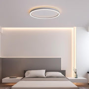 Modern Halo Flush Mount LED Ceiling Light with Remote Dimming