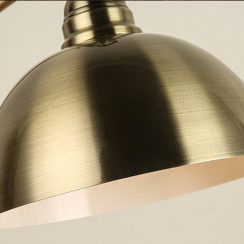 Adjustable Gooseneck Desk Lamp - Bronze Iron Finish - LED Task Light