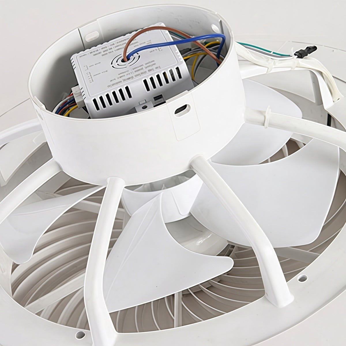 Modern Bladeless Ceiling Fan with Light & Remote Control
