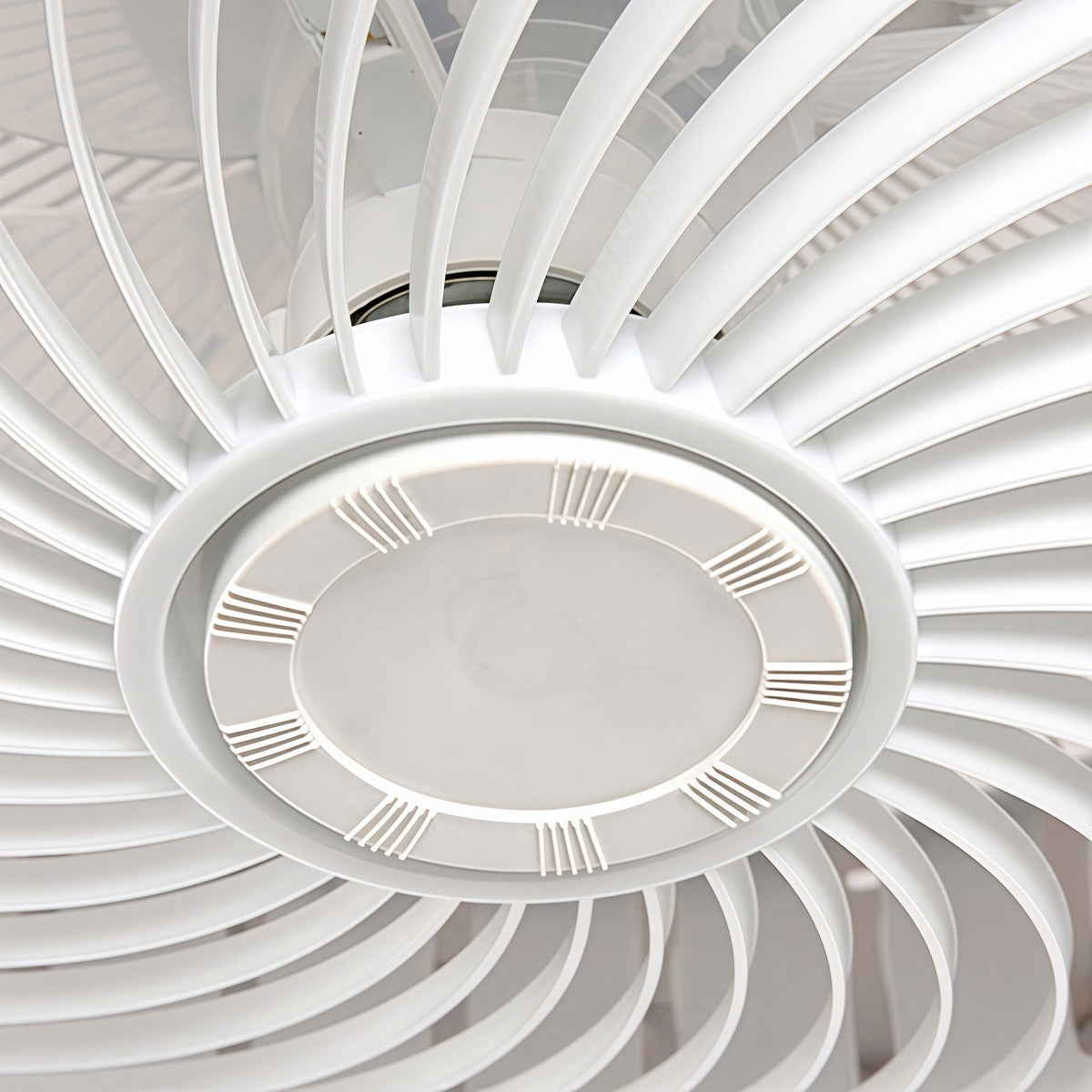 Modern Bladeless Ceiling Fan with Light & Remote Control