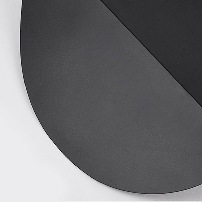 Modern Leaf Shaped Wall Sconce – Acrylic & Metal LED Light