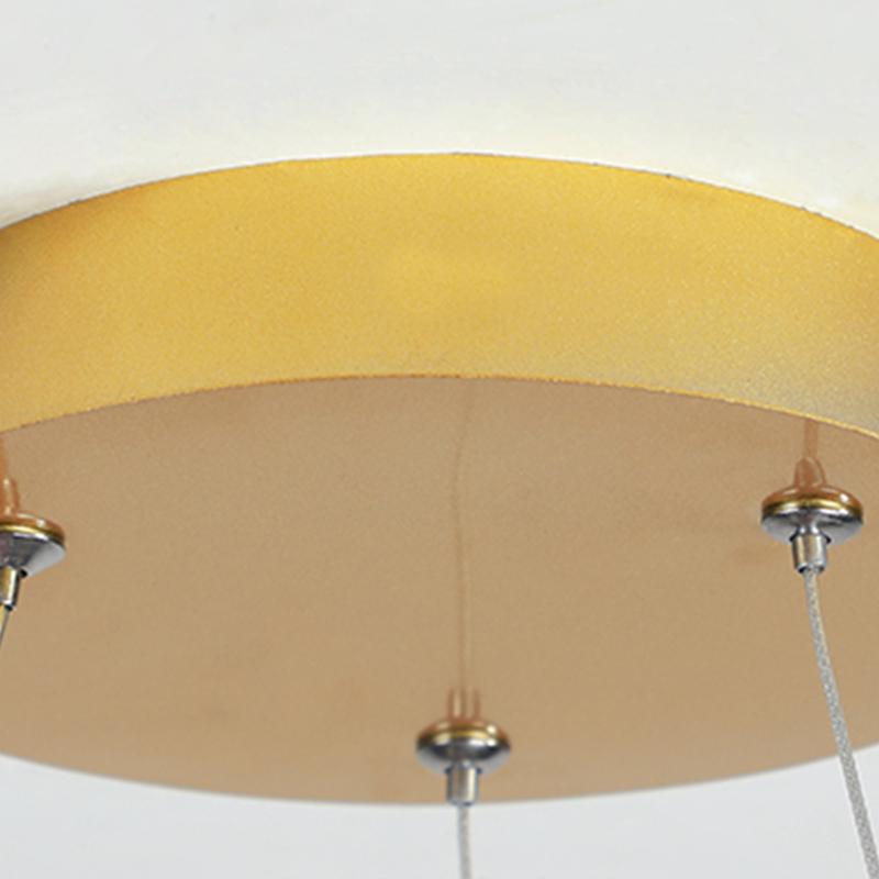 Modern Crown Chandelier Dimmable LED Ceiling Light with Remote