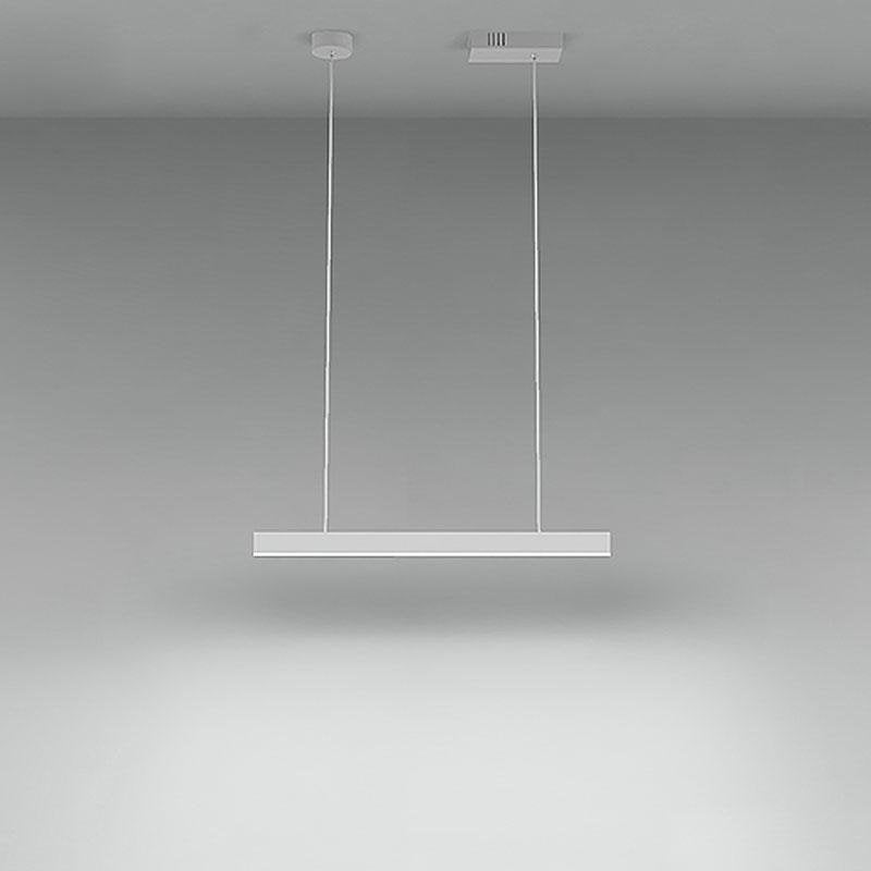 Modern Linear Pendant Light - Aluminum & PMMA Chandelier