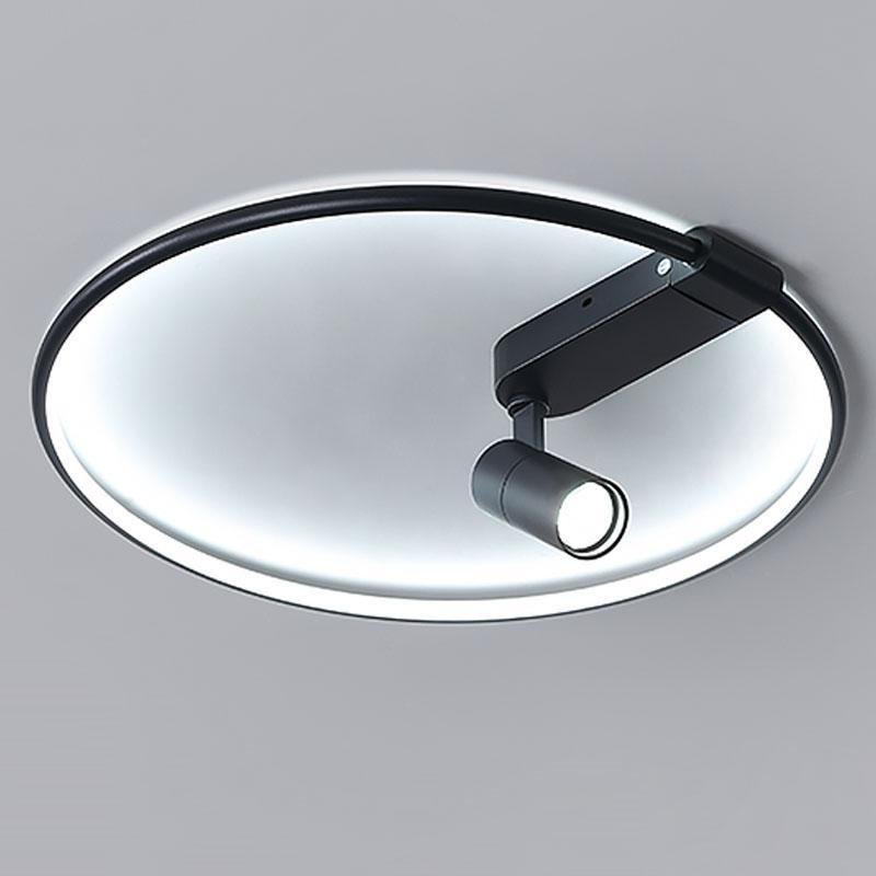 16" Dimmable Flush Mount Spotlight with Adjustable Track Lights