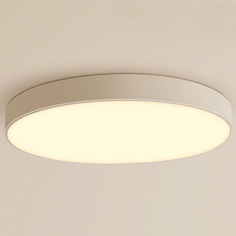 16" Round Dimmable Flush Mount LED Ceiling Light with Remote