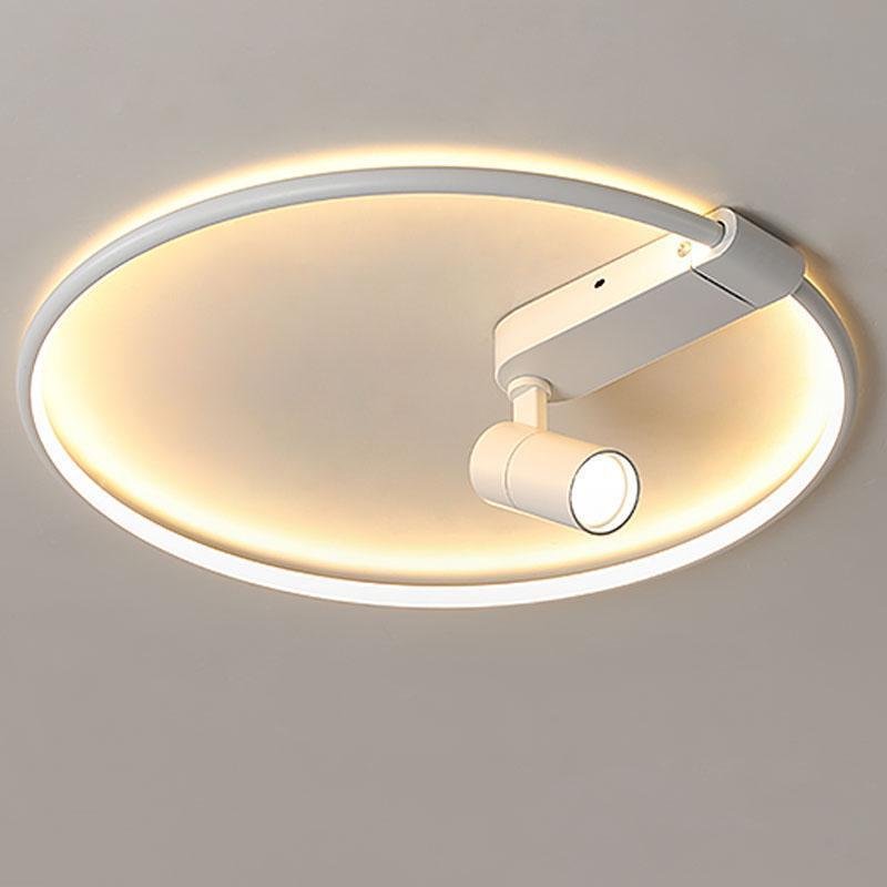 16" Dimmable Flush Mount Spotlight with Adjustable Track Lights