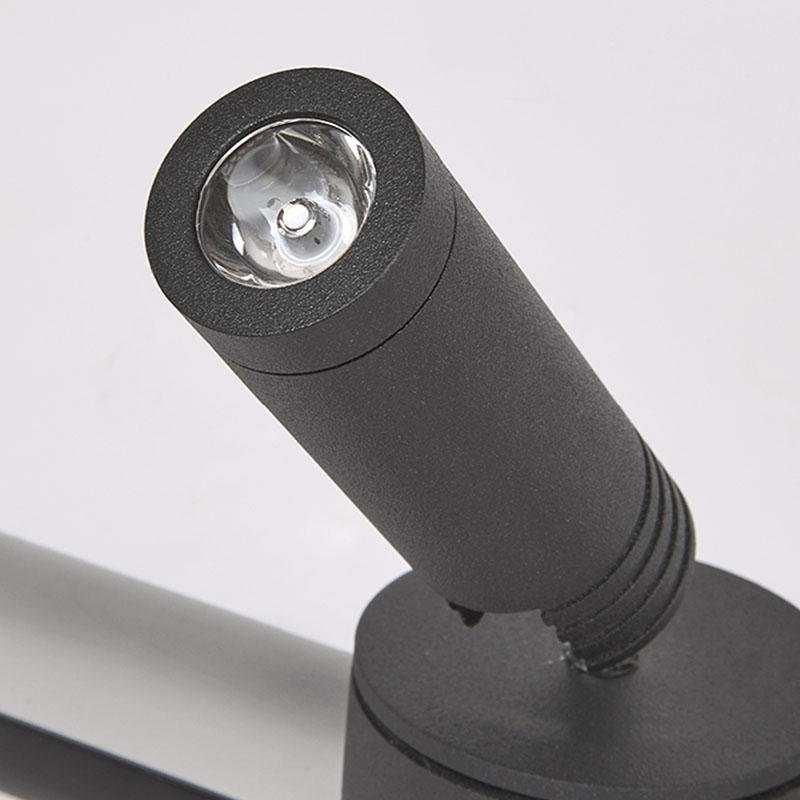 Modern LED Spotlight Bar Flush Mount Ceiling Light - Aluminum