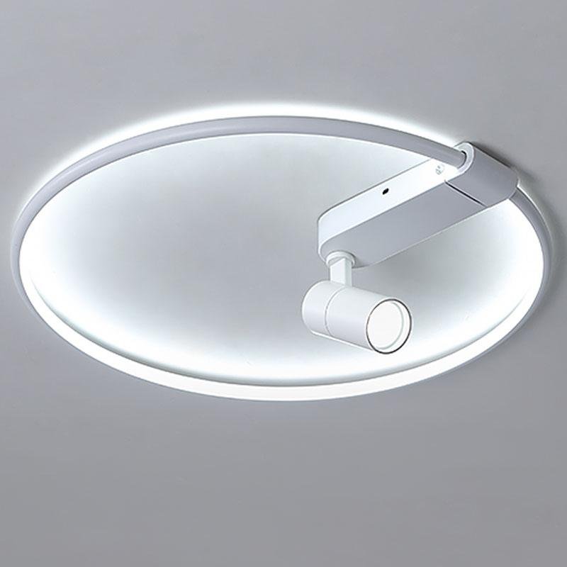 16" Dimmable Flush Mount Spotlight with Adjustable Track Lights