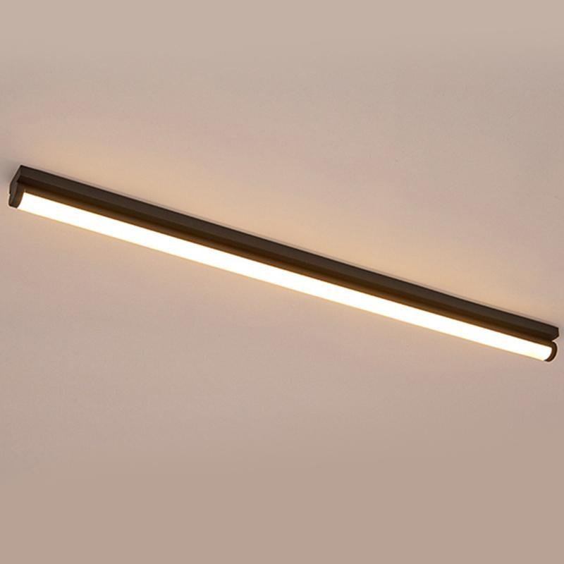 Rectangular LED Flush Mount Ceiling Light - Modern Minimal Design