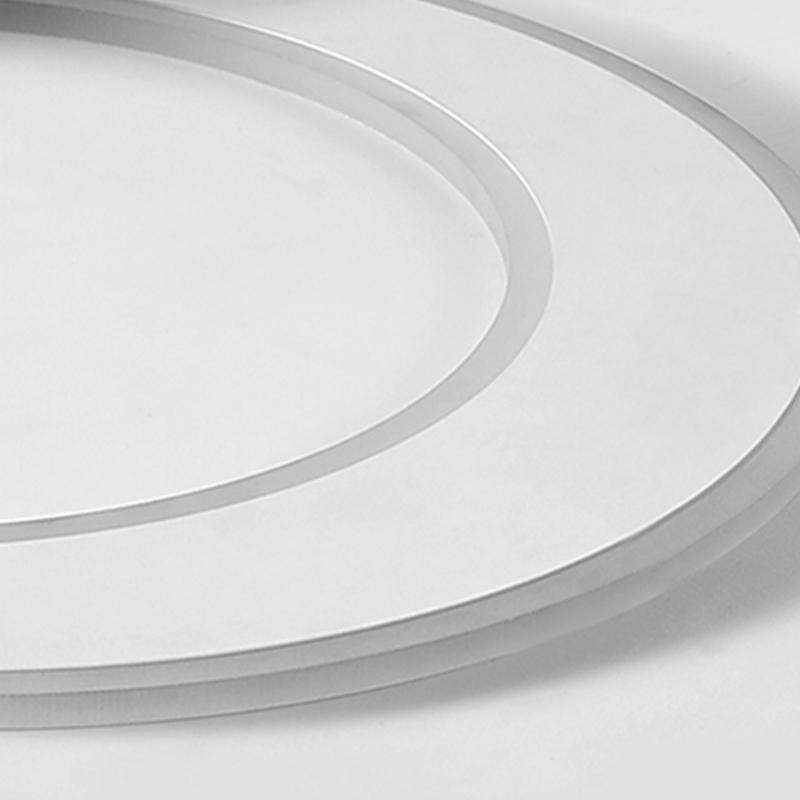 18'' Modern LED Flush Mount Ceiling Light with Adjustable Spotlights