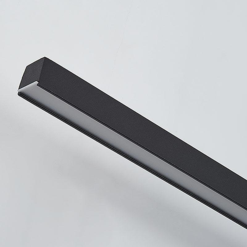 Modern Linear Pendant Light - Aluminum & PMMA Chandelier