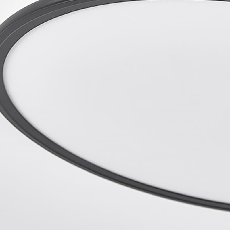 30" Round Ultra-Thin LED Flush Mount Ceiling Light - Modern Minimalist