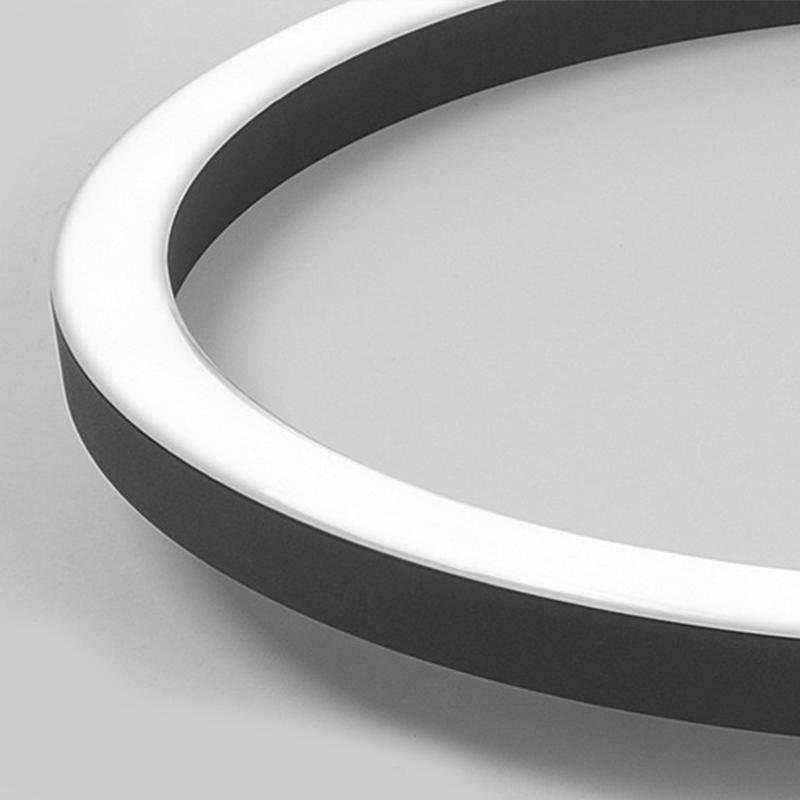 16" Modern Circle Flush Mount LED Ceiling Light with Remote