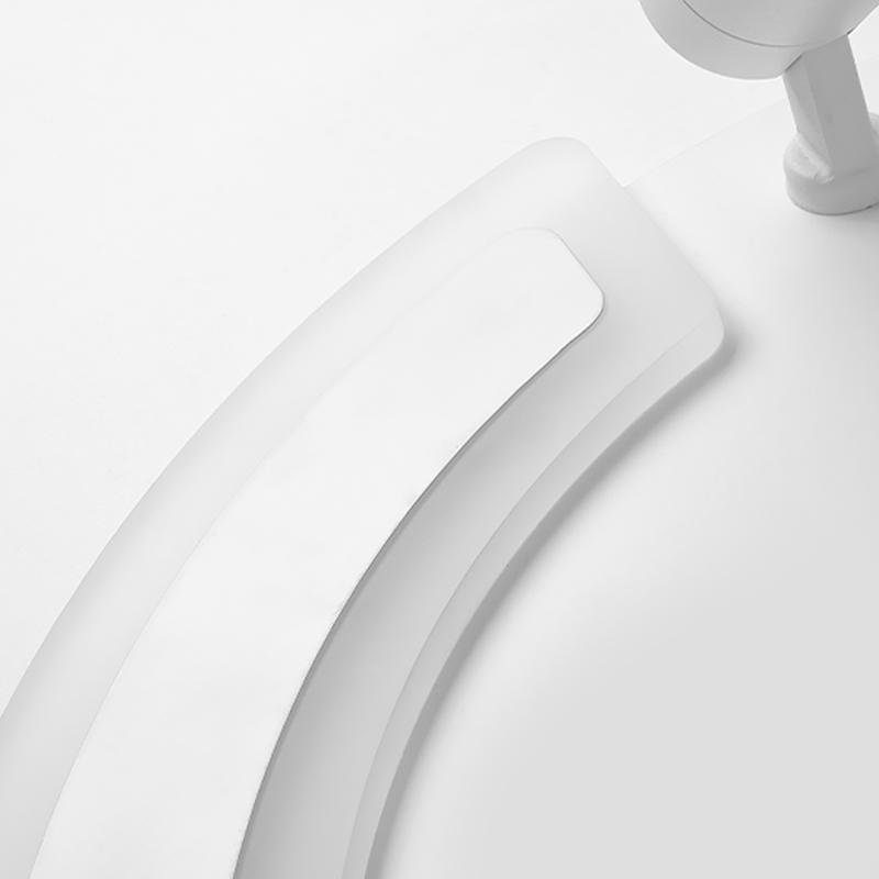 Modern Circle Flush Mount Light with Adjustable Spotlights