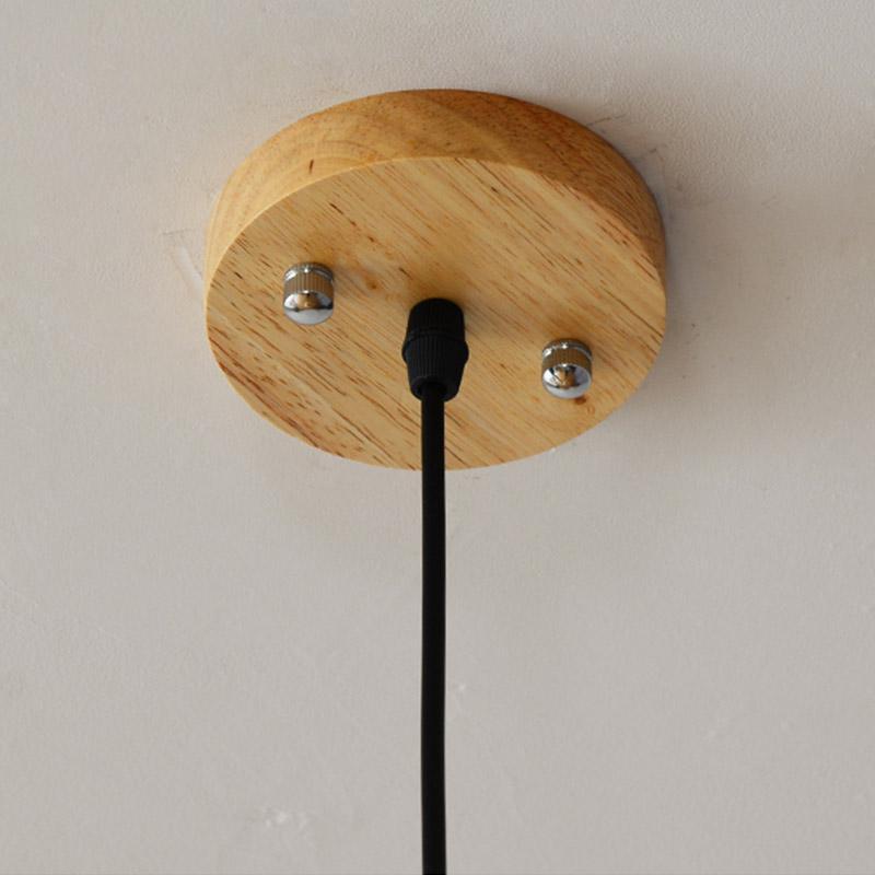 15" Rustic Pineapple Wood Pendant Light | Ashwood Farmhouse Design